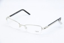 NEW FRED LUNETTES MOVE N3 COL. 001 GUNMETAL BLACK AUTHENTIC EYEGLASSES 52-19 picture