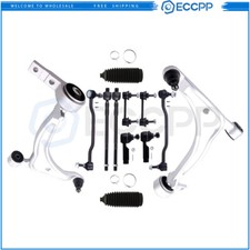 12x Fits 2002-2008 Nissan Maxima Altima SE SL Front Control Arms Tie Rod End Kit picture