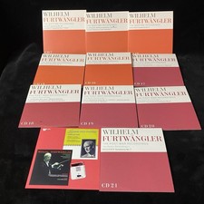 9 Wilhelm Furtwängler Warner Classics CDs Wartime Post-War Radio No Box picture