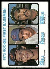 1973 Topps #605 1973 Rookie First Basemen picture