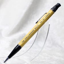 VTG 1930's DUR-O-LITE White & Black Mechanical Advertising Pencil Works Durolite picture