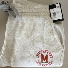 Under Armour Maryland Terrapins Fleece Jogger Pants Large Gray Red Yellow Black picture