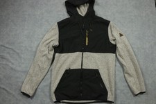 Billabong Jacket Mens Large Gray Black A/Div Adventure Division Fleece Hoodie picture