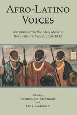Afro-Latino Voices: Narratives from the Early Modern Ibero-Atlantic - ACCEPTABLE picture