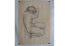 Original lithograph naked woman Gustave François BARRAUD (57310) picture