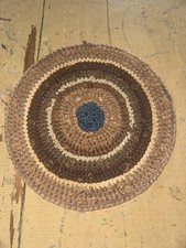 Antique Braided Early Neutral Tones Mat picture
