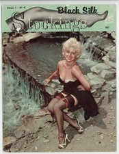 Elmer Batters 1958 Black Silk Stockings #4 Reina Bonoyer 44pgs Magazine M40335 picture