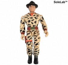 1997 Lanard The Corps Rick Ranger Mounted Patrol 3.75” Figure + 2 VTG Stands picture