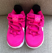 Nike Star Runner Pink/White Low Top Running Sneakers Lace-Up Kids US 6 picture