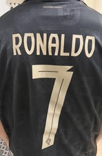 PUMA Cristiano Ronaldo #7 Portugal Red Short Sleeve Soccer Jersey Men’s M picture