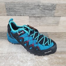 SALEWA Wildfire Edge Approach Shoes Womens Sz 7 M Malta Vivacious Lace-Up picture