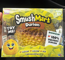 RMS SmushMart Durian Squishy Tactile Squeeze Toy Yellow Ages 6+ picture