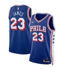 🔥 LeBron James 🔥 #23 76ers ICON EDITION 2026-27 Season Jersey (Royal) Men's LG picture