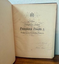 Antique 19th c Bound HANDEL Opera Sheet Music for Duke of Mecklenburg-Schwerin picture