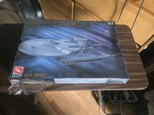 1995 AMT USS RELIANT STAR TREK #8766 1:650 MODEL KIT SEALED Rip Plastic  picture