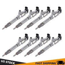For 04-05 Chevy Silverado GMC Sierra 3500 6.6L Fuel Injectors 8Pcs picture
