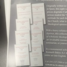 Sacrae Theologiae Summa Complete 8 Volume Set picture