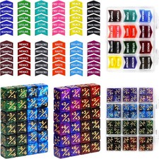 SIXPOINTS 108PCS 12mm MTG +1/+1 Tokens 6 Sided Dice & Keyword Counters Tokens... picture