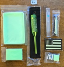 CountyComm Maratac Polycarbonate Embassy Pen Green Driver Glow Tray UGM LOT EDC picture