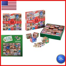 Ceaco Thomas Kinkade Disney 24 Day Advent Calendar 100PC Puzzle picture