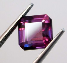 Certified 7.85 Ct Natural Color-Change Benitoite Radiant Cut AA+ Loose Gemstone picture