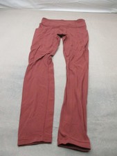Athleta Size S Womens Orange Stretch Compression Pull On Athletic Leggings 666 picture