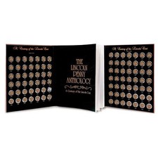 Lincoln Penny Anthology Coffee Table Book and Coin Set| 1909 to 1999 picture