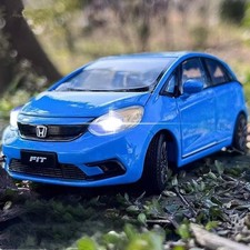 1:32 Honda Fit GK5 Diecast Alloy Car Model with Sound, Light & High Detail picture