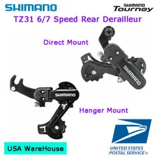 Shimano Tourney RD-TZ31 Hanger / Direct Rear Derailleur 6 / 7 Speed MTB picture
