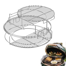 5-Piece EGGspander Kit USA BBQ Grill Cooking for Large Big Green Egg Kitchen New picture