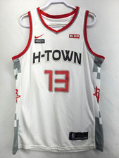 Nike James Harden 2019 H-Town City Swingman Jersey Houston Rockets Size 52  picture