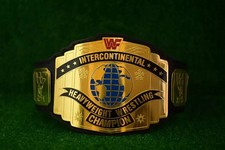 Intercontinental Heavyweight Wrestling Championship Replica Belt 2mm Adult Size picture