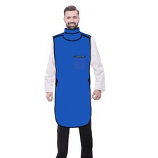 Healthible 0.5mmPb Lead Apron with Thyroid Shield Collar - Xray Apron Lead Ap... picture