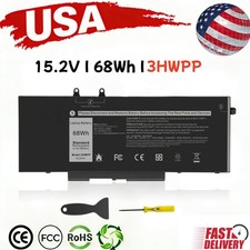 ✅LOT 3HWPP BATTERY FOR DELL Latitude 5401 5410 5411 5501 Precision 3541 68wh picture