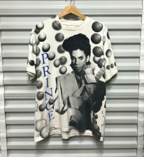 Vintage Prince Center Cut New Power Generation Diamonds & Pearls T-Shirt White L picture