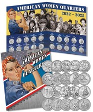 American Women Quarters Complete set in Coin Folder (2022-2025) picture
