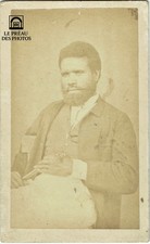 CDV Ca 1875 NEW CALEDONIA Chief VENDEGOU of the ÎLE DES PINES Royal Dynasty picture