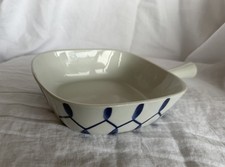 Vintage Lyngby Porcelain Denmark Baking Dish With Handle picture