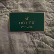 Rolex Authorized Dealer Display Clip Signs  tag- Day Date- Rare Item authentic picture