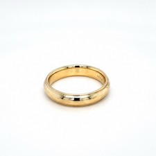 14K Yellow Gold Men’s Wedding Band – Size 9.5 – Approx. 6.7 Grams picture