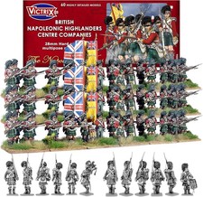 Victrix Miniatures Napoleonic War British Napoleonic Highlander Centre Companies picture