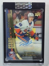 25-26 Upper Deck Clear Cut #SMA-MS Matthew Schaefer 05-06 UD Stars in the Making picture