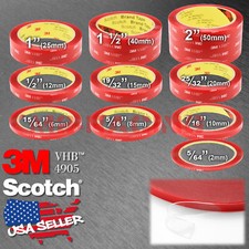 *10 Feet* Genuine 3M VHB #4905 Double-Sided Mounting Clear Acrylic Tape Adhesive picture