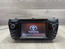 2014-2018 Toyota Corolla Radio CD player Navigation screen 86140-02470 OEM ((4)) picture