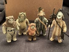 Star Wars Vintage Wicket Teebo Chirpa Logray Lumat Ewoks Kenner Figures Last 17 picture