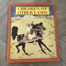 Vintage 1933 Book Children Of Other Lands, Watty Piper, Illustrated Dust Cover  picture