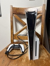 PS5 Slim Disc With Controller CFI-2015 Works Great picture