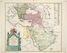 c. 1790 Lotter Map of the Ottoman Empire, Balkans, Near East, Levant picture