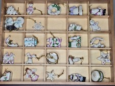 Lenox Jeweled Advent Calendar Ornaments Collection Miniature Christmas picture