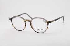 NEW MOREL NOMAD 40154N MG02 GRAY BROWN HORN AUTHENTIC FRAMES EYEGLASSES 46-19 K1 picture